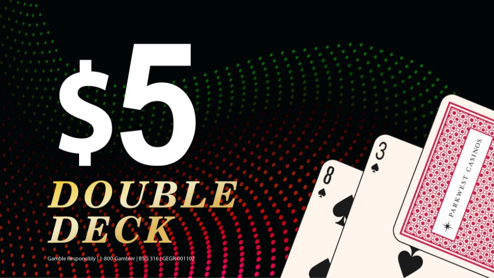 $5 double deck